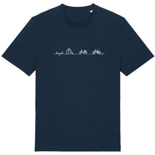 Brandless Basic Bio Unisex T-Shirt Bicycle Line 180g/m² XXS - 3 XL