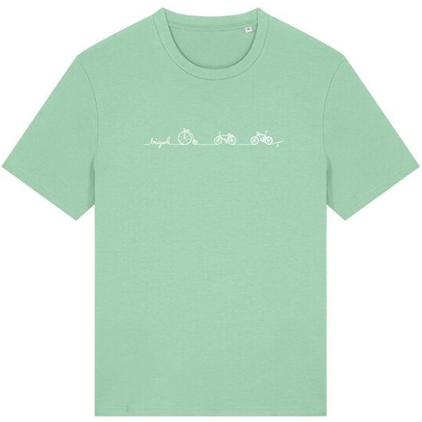 Brandless Basic Bio Unisex T-Shirt Bicycle Line 180g/m² XXS - 3 XL