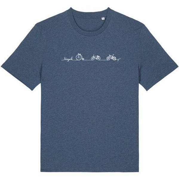 Brandless Basic Bio Unisex T-Shirt Bicycle Line 180g/m² XXS - 3 XL