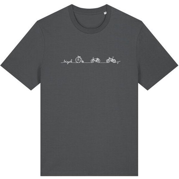 Brandless Basic Bio Unisex T-Shirt Bicycle Line 180g/m² XXS - 3 XL