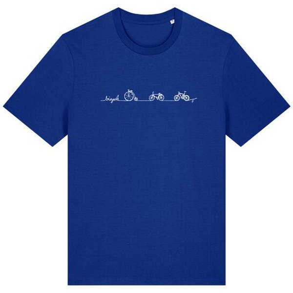 Brandless Basic Bio Unisex T-Shirt Bicycle Line 180g/m² XXS - 3 XL