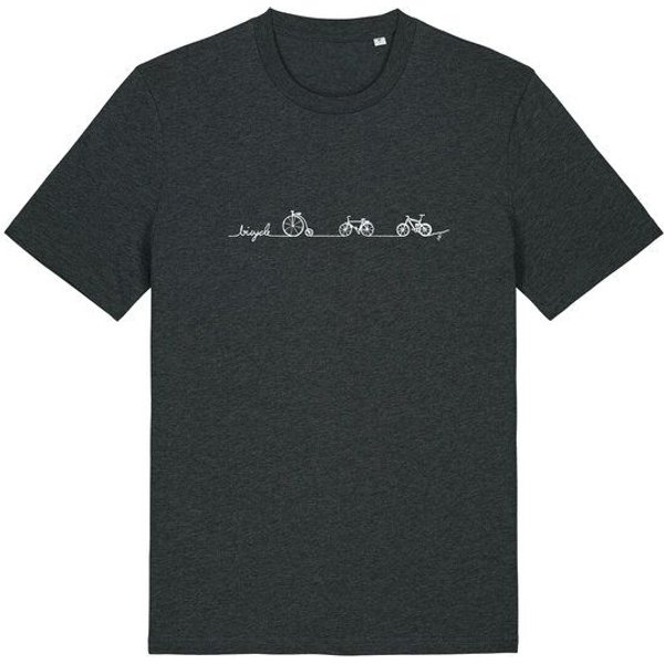 Brandless Basic Bio Unisex T-Shirt Bicycle Line 180g/m² XXS - 3 XL