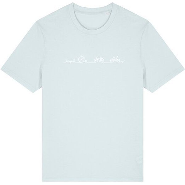 Brandless Basic Bio Unisex T-Shirt Bicycle Line 180g/m² XXS - 3 XL