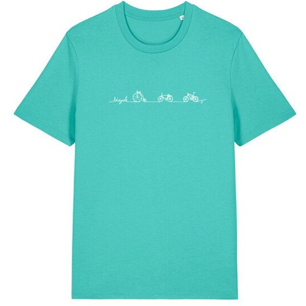 Brandless Basic Bio Unisex T-Shirt Bicycle Line 180g/m² XXS - 3 XL