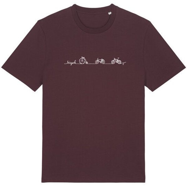 Brandless Basic Bio Unisex T-Shirt Bicycle Line 180g/m² XXS - 3 XL