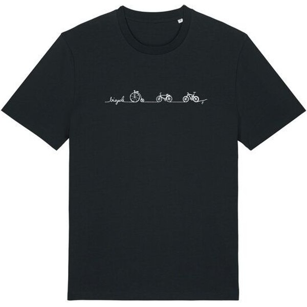 Brandless Basic Bio Unisex T-Shirt Bicycle Line 180g/m² XXS - 3 XL