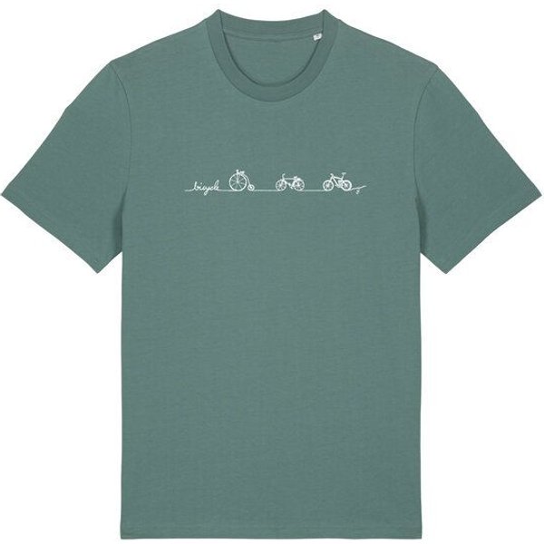 Brandless Basic Bio Unisex T-Shirt Bicycle Line 180g/m² XXS - 3 XL