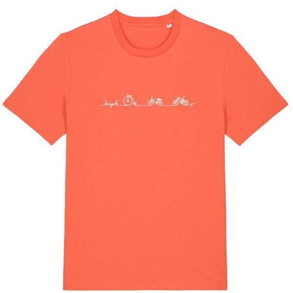 Brandless Basic Bio Unisex T-Shirt Bicycle Line 180g/m² XXS - 3 XL