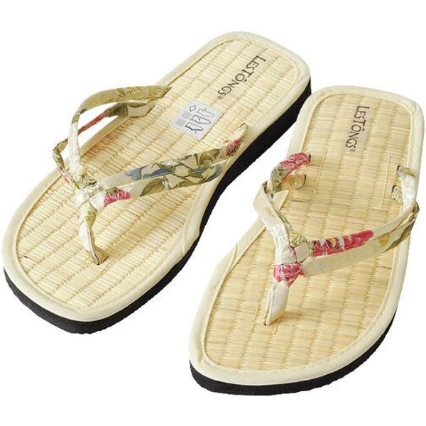 Les Tôngs Juncus-D - Offene Zimtsandalen - vegane & Gesunde Zimtsohle Flip Flops