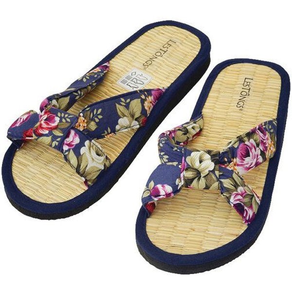 Les Tôngs Juncus-K Flower - Zimtlatschen - vegane & Gesunde Zimtsohle Flip Flops