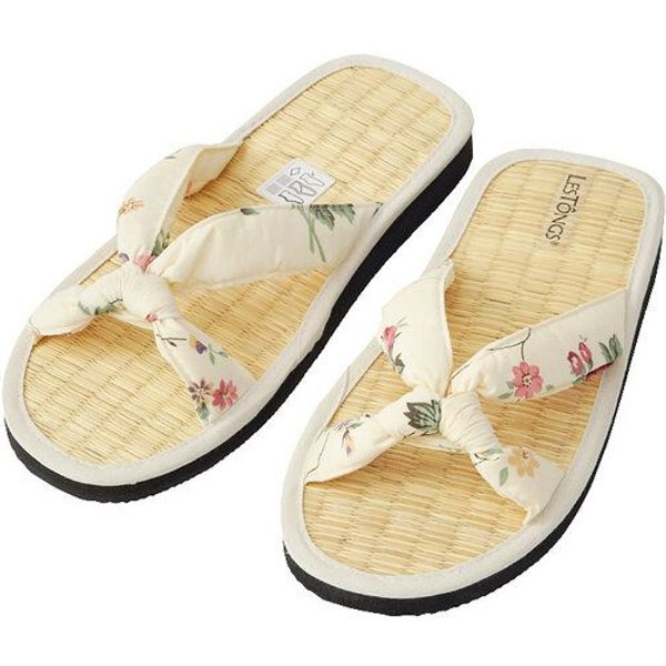 Les Tôngs Juncus-K Flower - Zimtlatschen - vegane & Gesunde Zimtsohle Flip Flops