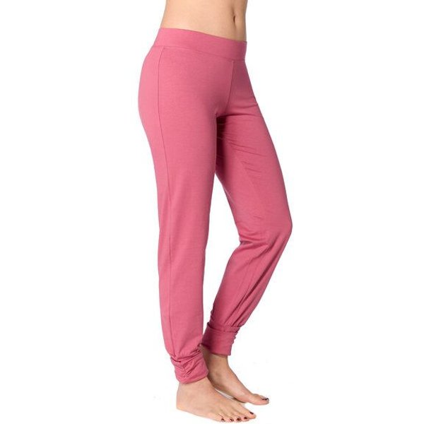 Leela Cotton Damen Yogahose 6 Farben Bio-Baumwolle Sporthose Fitnesshose 4415