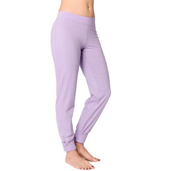 Leela Cotton Damen Yogahose 6 Farben Bio-Baumwolle Sporthose Fitnesshose 4415