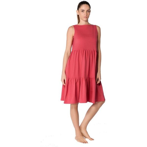 Leela Cotton Damen Volantkleid Bio-Baumwolle Kleid Sommerkleid 1733