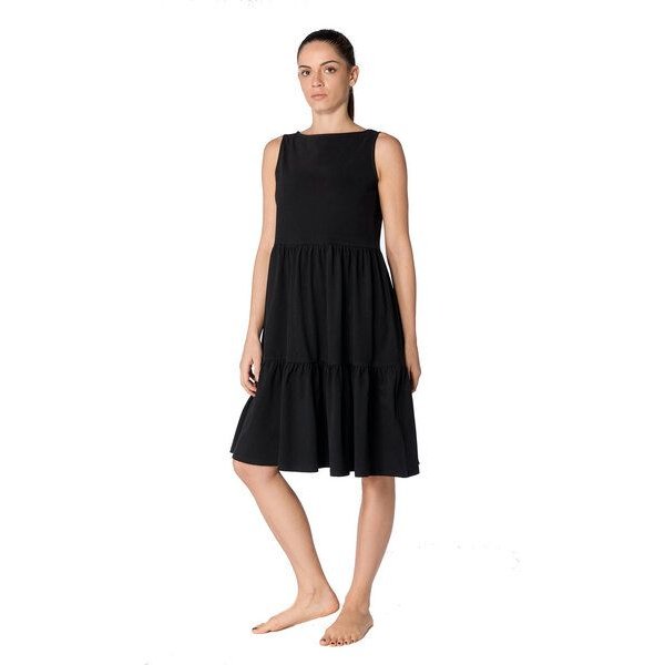 Leela Cotton Damen Volantkleid Bio-Baumwolle Kleid Sommerkleid 1733