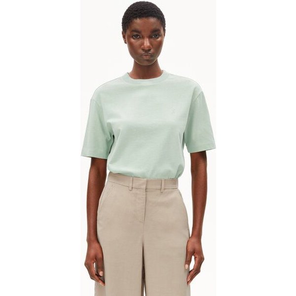 ARMEDANGELS TARJAA Damen Heavyweight T-Shirt aus recyceltem Baumwoll Mix