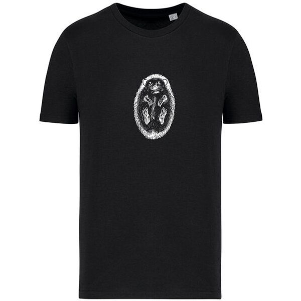Brandless Basic Bio T-Shirt Igel Nr. 4 ( 155g/m² XXS - 5 XL