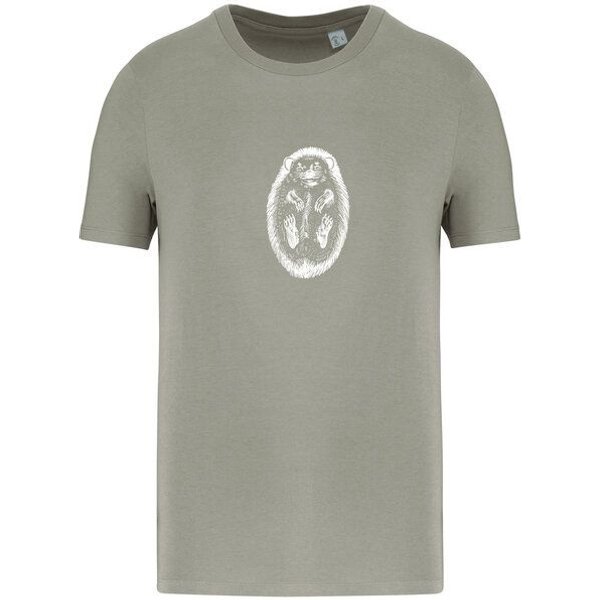 Brandless Basic Bio T-Shirt Igel Nr. 4 ( 155g/m² XXS - 5 XL