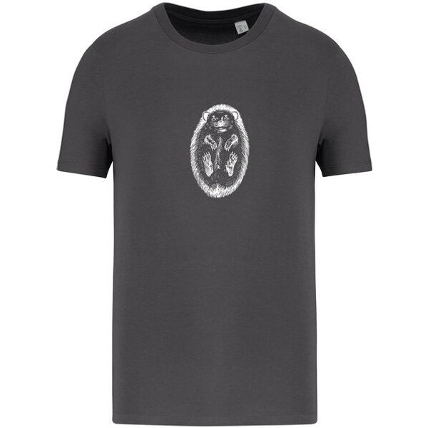 Brandless Basic Bio T-Shirt Igel Nr. 4 ( 155g/m² XXS - 5 XL