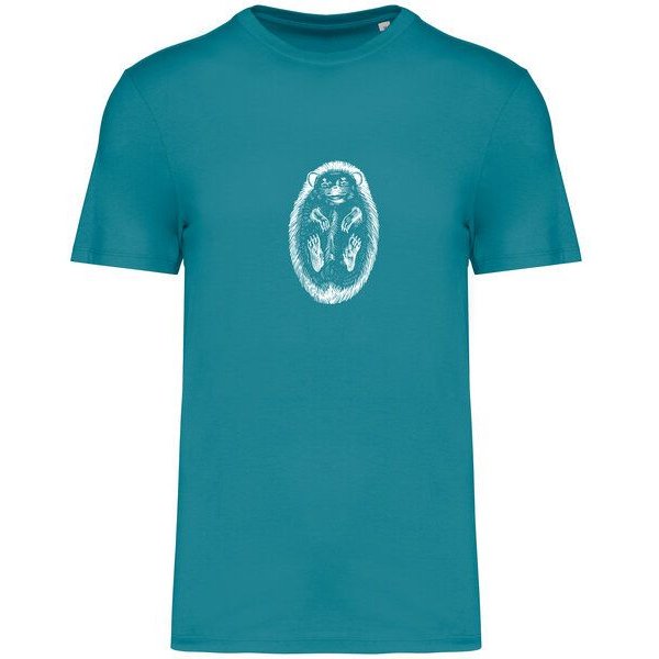 Brandless Basic Bio T-Shirt Igel Nr. 4 ( 155g/m² XXS - 5 XL