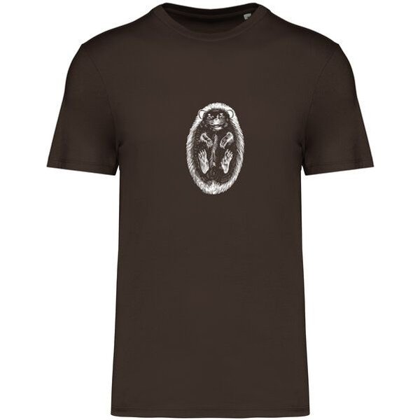 Brandless Basic Bio T-Shirt Igel Nr. 4 ( 155g/m² XXS - 5 XL