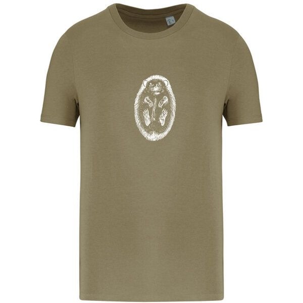 Brandless Basic Bio T-Shirt Igel Nr. 4 ( 155g/m² XXS - 5 XL