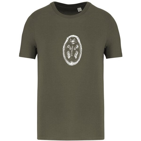 Brandless Basic Bio T-Shirt Igel Nr. 4 ( 155g/m² XXS - 5 XL