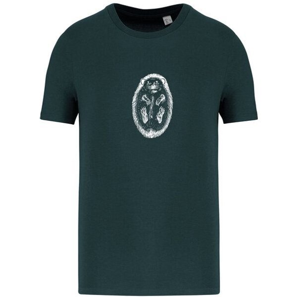 Brandless Basic Bio T-Shirt Igel Nr. 4 ( 155g/m² XXS - 5 XL
