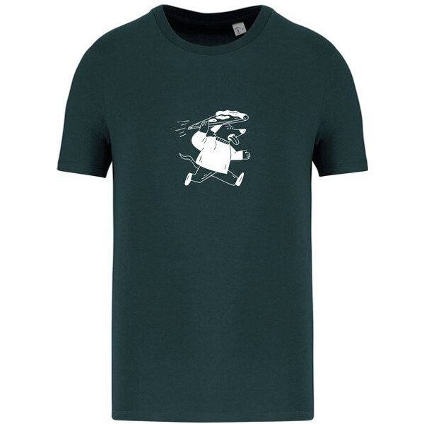 Greenspired Basic Bio T-Shirt Pizzadog Nr. 4 ( 155g/m² XXS - 5 XL