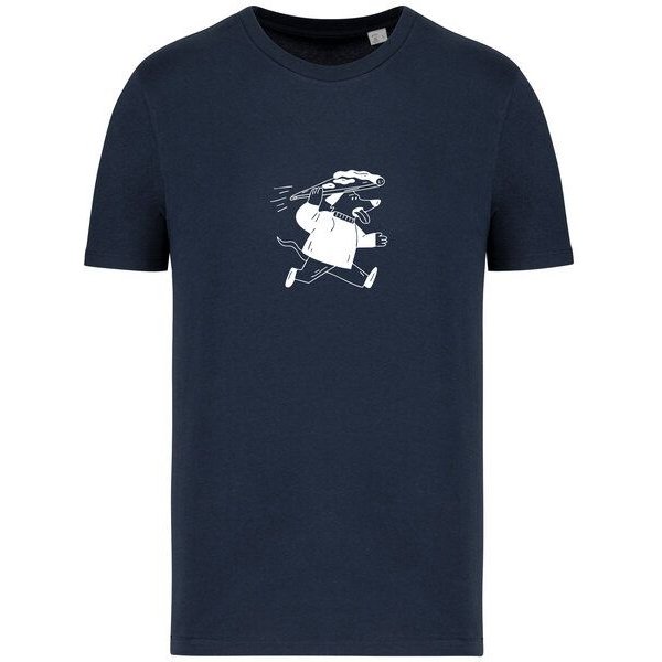 Greenspired Basic Bio T-Shirt Pizzadog Nr. 4 ( 155g/m² XXS - 5 XL