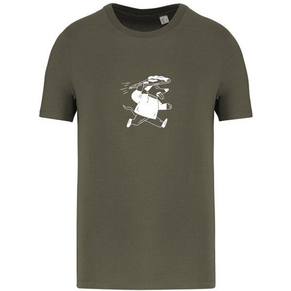 Greenspired Basic Bio T-Shirt Pizzadog Nr. 4 ( 155g/m² XXS - 5 XL