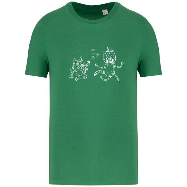 Brandless Basic Bio T-Shirt Strawberry Cats I ( 155g/m²) XXS - 5 XL
