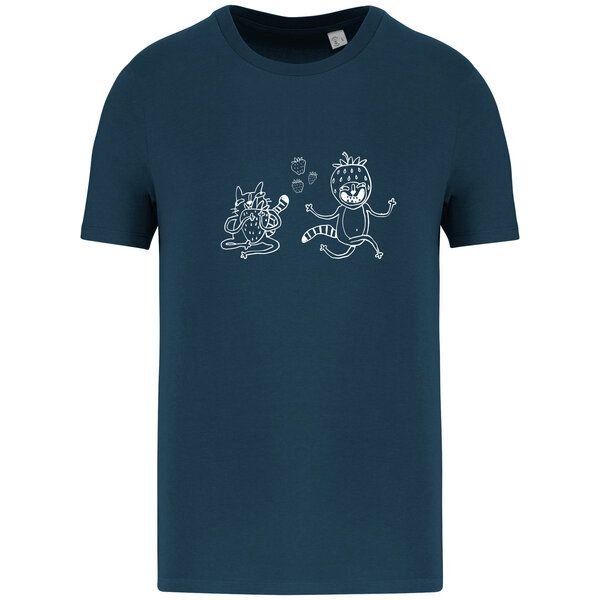Brandless Basic Bio T-Shirt Strawberry Cats I ( 155g/m²) XXS - 5 XL