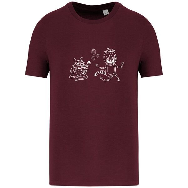 Brandless Basic Bio T-Shirt Strawberry Cats I ( 155g/m²) XXS - 5 XL