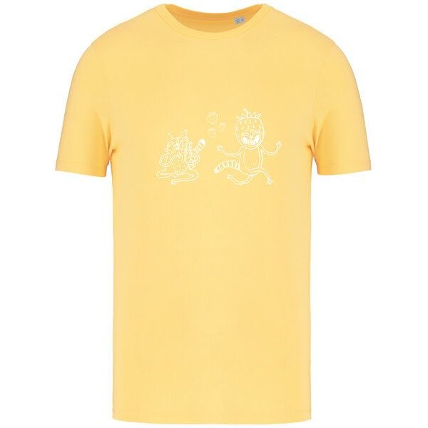 Brandless Basic Bio T-Shirt Strawberry Cats I ( 155g/m²) XXS - 5 XL