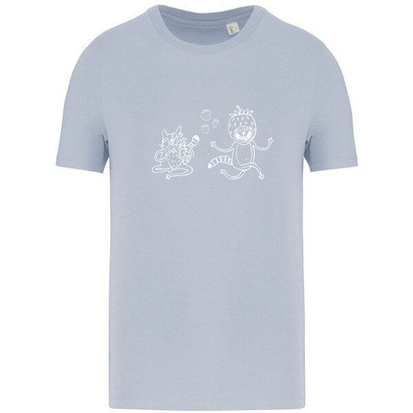 Brandless Basic Bio T-Shirt Strawberry Cats I ( 155g/m²) XXS - 5 XL