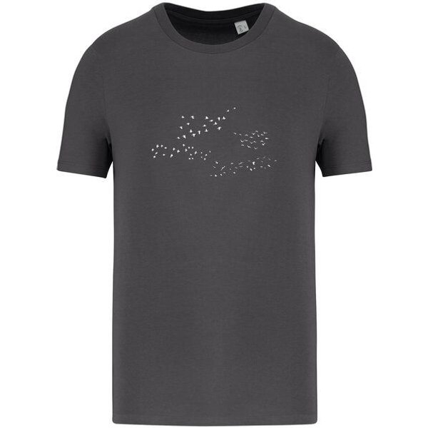 Greenspired Basic Bio T-Shirt Skybirds Nr. 4 ( 155g/m²) XXS - 5 XL