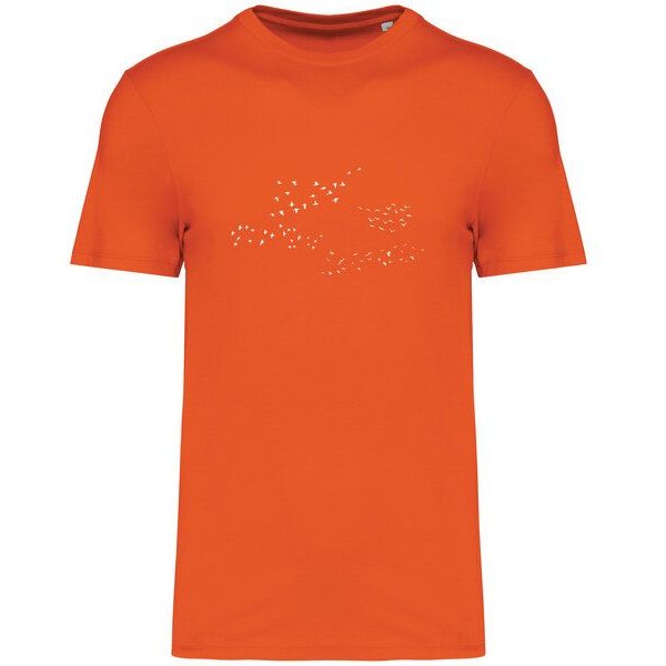 Greenspired Basic Bio T-Shirt Skybirds Nr. 4 ( 155g/m²) XXS - 5 XL