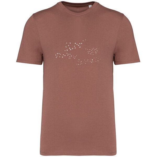 Greenspired Basic Bio T-Shirt Skybirds Nr. 4 ( 155g/m²) XXS - 5 XL