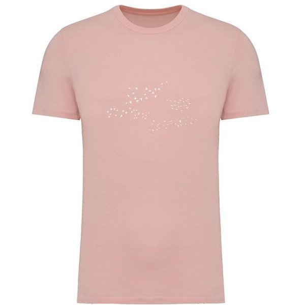 Greenspired Basic Bio T-Shirt Skybirds Nr. 4 ( 155g/m²) XXS - 5 XL