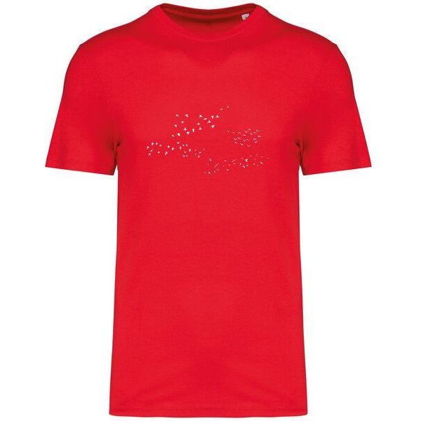 Greenspired Basic Bio T-Shirt Skybirds Nr. 4 ( 155g/m²) XXS - 5 XL