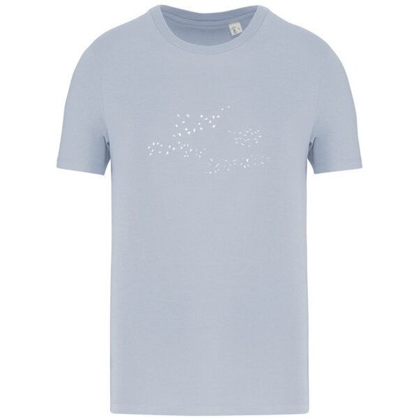 Greenspired Basic Bio T-Shirt Skybirds Nr. 4 ( 155g/m²) XXS - 5 XL