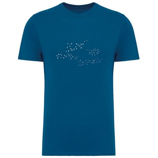 Greenspired Basic Bio T-Shirt Skybirds Nr. 4 ( 155g/m²) XXS - 5 XL