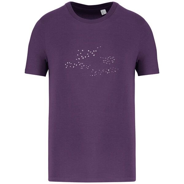 Greenspired Basic Bio T-Shirt Skybirds Nr. 4 ( 155g/m²) XXS - 5 XL