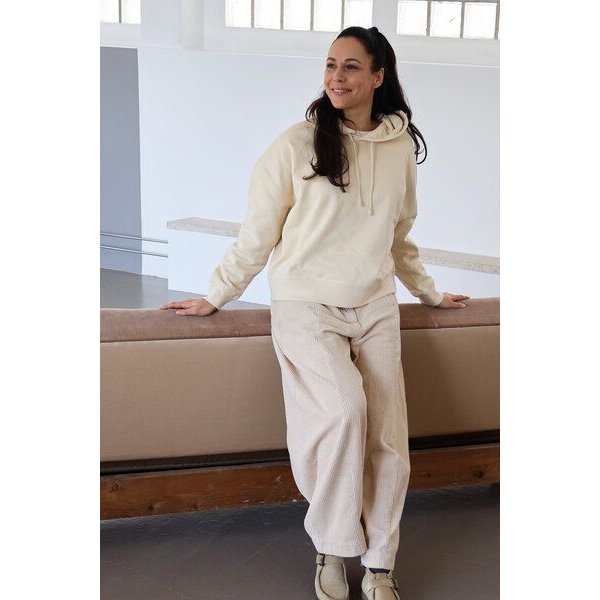 Kultgut Goodness Hoodie - Boxy-Style- 100% Biobaumwolle / Clara