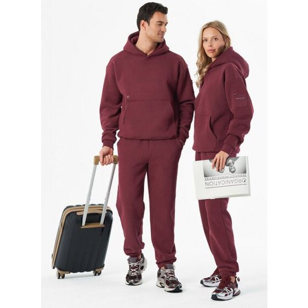 ORGANICATION HARVINN | Essentials Travel Unisex Hoodie aus Bio-Baumwolle und recyceltem Polyester