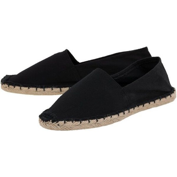 Japanwelt Espadrilles Espadrilles Canvas Unisex Low Top Sommerlatschen Flache Ballerina