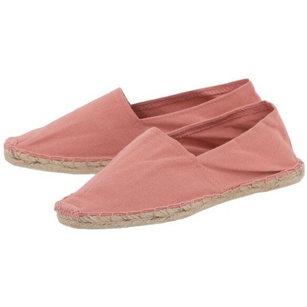 Japanwelt Espadrilles Espadrilles Canvas Unisex Low Top Sommerlatschen Flache Ballerina