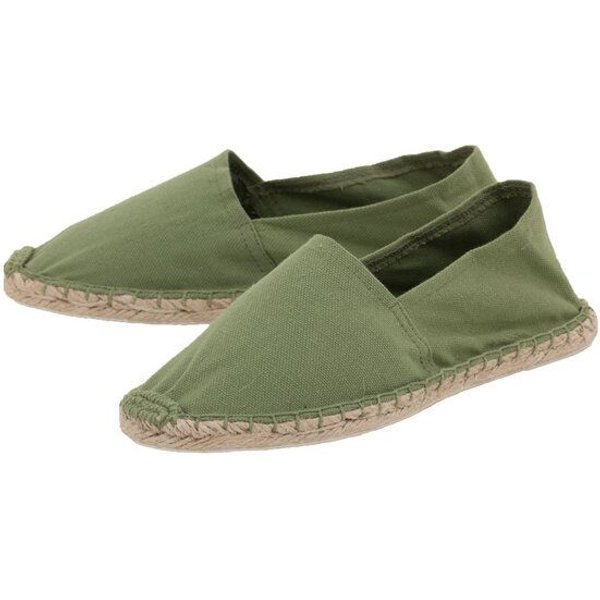 Japanwelt Espadrilles Espadrilles Canvas Unisex Low Top Sommerlatschen Flache Ballerina