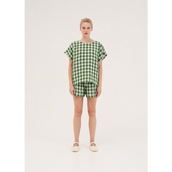 AmourLinen Kurzarm-Pyjama-Set CLOUD NINE